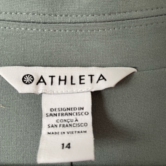 Athleta Eastbound Blazer Jacket Open Ponte Knit Business Casual Workwear Office - Picture 2 of 10